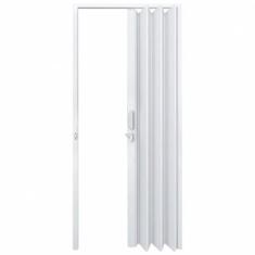 Porta Sanfonada PVC 210x60cm Branca - 400135 - FORTLEV