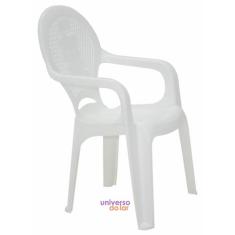 Cadeira Tramontina Infantil Catty em Polipropileno Estampado, Branco