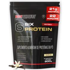 6 Six Protein Baunilha 900g – Bodybuilders