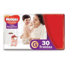Fralda Huggies Roupinha Supreme Care G 30 Unidades