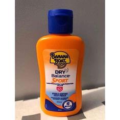 Banana Boat – Protetor Solar Dry Balance Sport FPS50 60ml | Toque Seco, Resistente à Água e Rápida Absorção