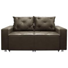 Sofá Retrátil e Reclinável 2 Lugares Bariloche 1.50cm Suede com Molas Speciale Home