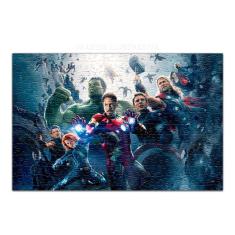Quebra Cabeça Personalizado Avengers 120 Peças 001