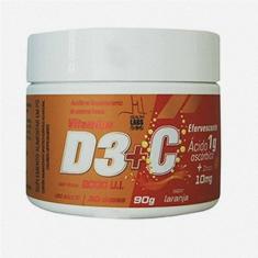 Vitamina D3 U.I+ Vitamina C1000Mg + Zinco 10Mg 90G Laranja