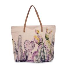 COTT N CURLS Cactus – Carteiras de pulso para mulheres, bolsa transversal, bolsa para livros, sacola, bolsa para celular, bolsa pequena, Off-white