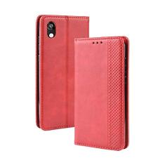Capa para Huawei Y5 2019, capa flip carteira com suporte de couro para Huawei Y5 2019, capa magnética retrô para celular, capa carteira com compartimentos para cartão