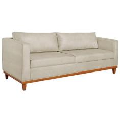 Sofa 3 Lugares Europa 180cm Estilo Conforto e Elegancia Bouclé - Amare