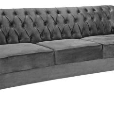 Namoradeira Chest 3 Lugares Elisabeth Veludo - Via Encanto