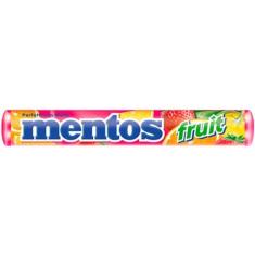 Bala Mentos Stick Frutas 37,5g