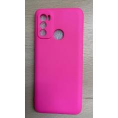 Capinha Capa Case  Motorola Moto G60s Silicone Aveludada Premium - CC,