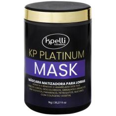 Máscara Matizadora para Loiros e Grisalhos KP Platinum - 1KG - Kpelli