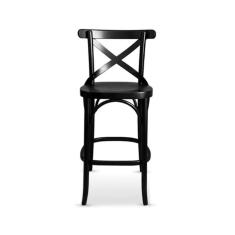 Banqueta de Madeira Maciça X Alta Conforto e Estilo para Sua Decoração Preto