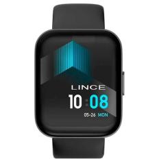 Relógio smartwatch lince fit 3 cinza/preto lswuqpm005