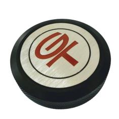 Tampa De Radiador Billet Black Ford Maverick Gt Red