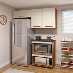 Cozinha Completa 3 Portas Angra para Fácil Acesso - Kaiki Móveis