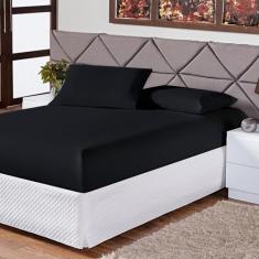 Jogo de Lençol Solteiro Soft 2 Peças Cama Fronha e Lençol Elástico 100