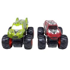 Kit 2 Carrinhos de Miniatura Monster Wild Crazy Cars RL021B - Dorémi -