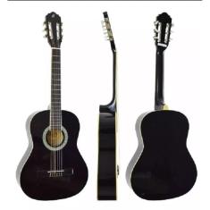 Violão acústico infantil 3/4 nylon 36`` n6-bk preto giannini