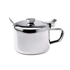 Açucareiro em  Inox com Colher - Art House, Inox, Inox