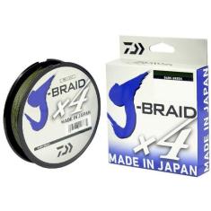 Linha Multifilamento Daiwa J-braid 4x - Várias Bitolas 135 Metros