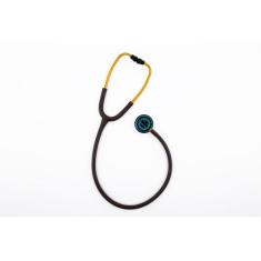 Estetoscópio Duplo Inox Profissional Adulto Infantil Bic,  Marrom