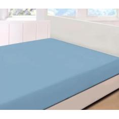 Lençol Casal Queen Avulso Com Elástico Em Microfibra - Várias Cores - 