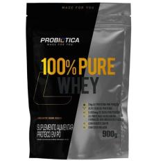 100% Pure Whey Refil (900g) Probiótica - PROBIOTICA, Iogurte com coco