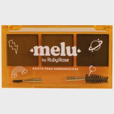 Paleta para sobrancelha melu ruby rose cor 02 7G