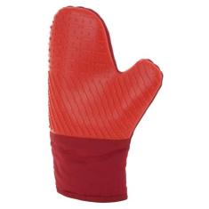 Luva de Silicone Mimo Style Vermelha com Tecido