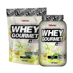 Kit Pote + Refil Whey Protein Gourmet - fn Forbis Nutrition