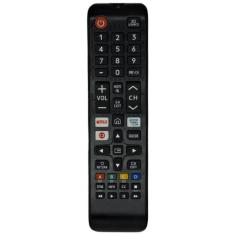 Controle Remoto Para Tv Samsung Com Netflix E Globo Play - Lelong