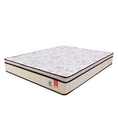 Colchão Casal Molas Ensacadas Bamboo 138x188x21cm BF Colchões