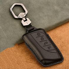 Capa para porta-chaves do carro, capa de couro inteligente, adequado para Lexus ES UX NX LC500 UX200 ES350 UX200 LS500 LS500H LC500h ES300h, porta-chaves do carro ABS inteligente para chaves do carro