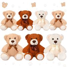 Bichos de pelúcia de urso de pelúcia de 14&quot; — Brinquedos de Natal, bonecas fofas e macias — Decorações de festa de aniversário