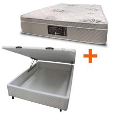 Cama box Baú  Viúva mais Colchão Dabe Premium Euro 120x200
