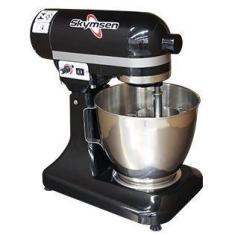 Batedeira Planetária Preta Skymsen Siemsen Bps05n 5 Litros, 220V