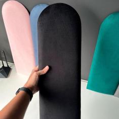 Kit Cabeceiras Adesivas de Cama Nuvem Box Casal King Estofada Cerquinh