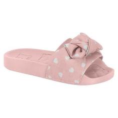Chinelo Slide Infantil Feminino Molekinha 2311.103-Feminino