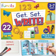 Brinquedos educativos Funcils Learn to Write para crianças de 3 a 6 anos