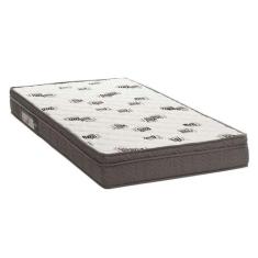 Colchão Solteiro Light D45 Cinza 17x88x188 Ortobom, Solteiro Padrão