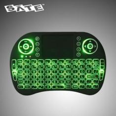 Teclado Mini Sate AK-724G Wifi LED Smart TV - Satellite