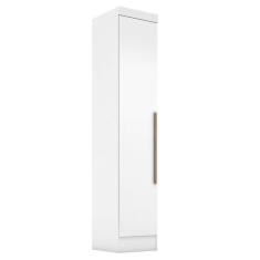 Módulo Guarda-roupa Smart 1 Porta Espresso Móveis Branco