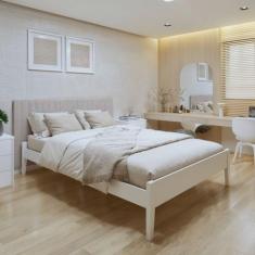 Cama Queen 168,5cm Turca Slim em Madeira Maciça - Josandro