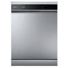 Lava Louças de Piso com 14 Serviços Midea SmartHome com 9 Programas de Lavagem Inox - MDWEF1433GSS1