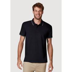 Camisa Polo Piquet Básica Regular Em Algodão Hering Masculina-Masculino