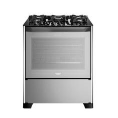 Fogão 5 Bocas Mesa de Vidro Dako Magister Style Bivolt, Preto, Bivolt