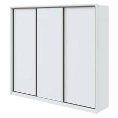Guarda Roupa Casal Spazio 270 Branco Brilho - Lopas