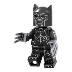 Boneco Blocos De Montar Pantera Negra Garra Marvel