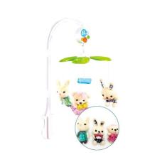 Mobile Musical Eletrônico Plush Berço Carrinho Brinquedo Infantil Ursi