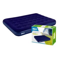 Colchão De Casal Inflável 191x137x22 Azul 279455 Kala